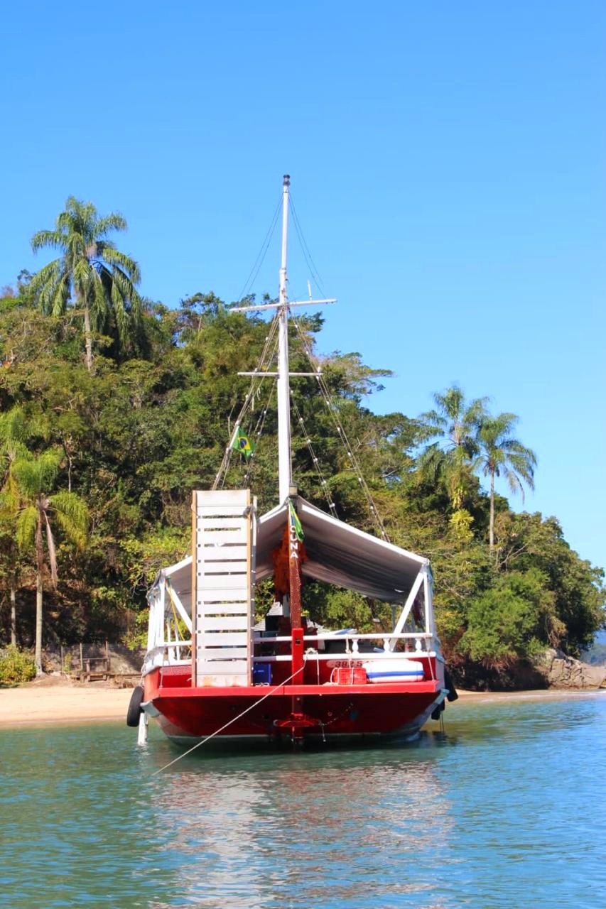 ESCUNA PARATY - 09:30 horas - Ilha dos Cocos - Roteiro COMPLETO