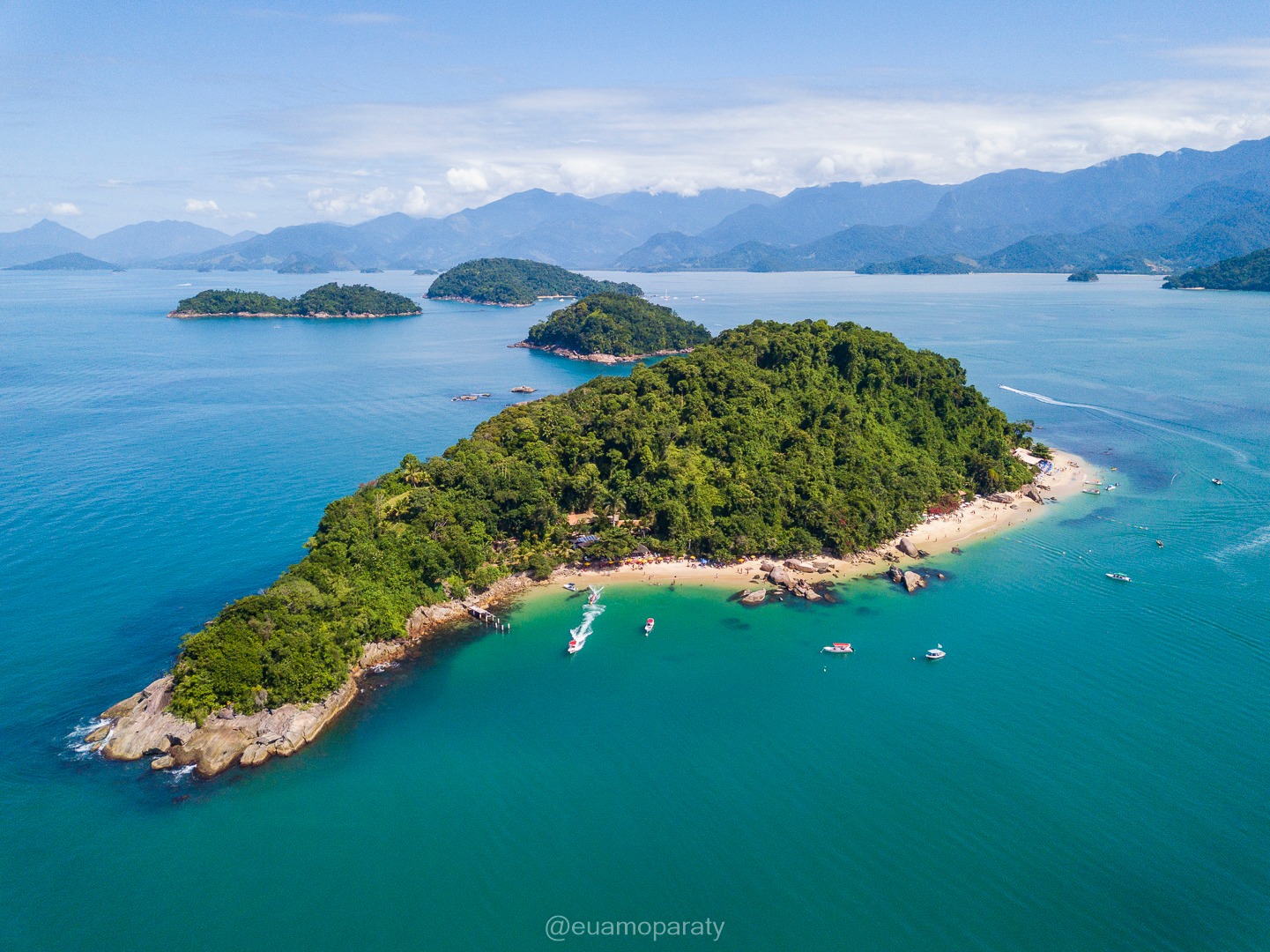  ILHA DO PELADO & PRAIA DE SÃO GONÇALO – TRANSFER PARATY   VAN e LANCHA