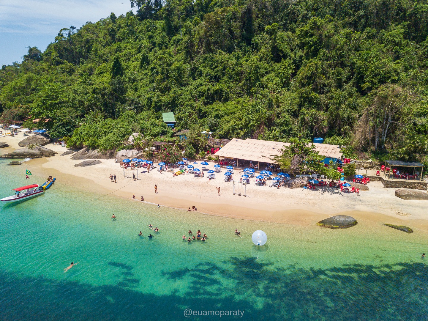  ILHA DO PELADO & PRAIA DE SÃO GONÇALO – TRANSFER PARATY   VAN e LANCHA