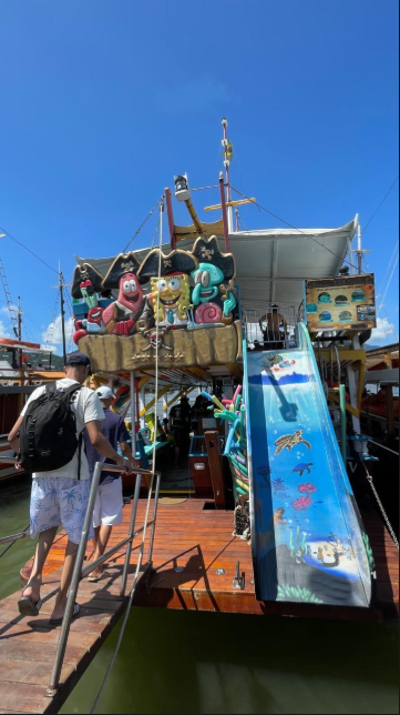 ESCUNA - SpongeBob THEMATICO - 11:00 Horas - Ilha dos Cocos