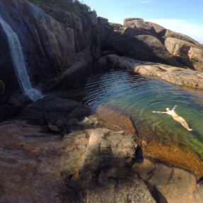 Cachoeira saco Bravo