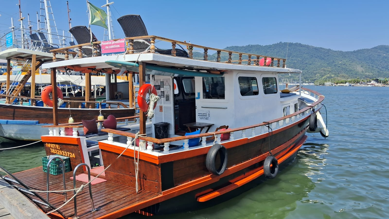 BARCO PRIVATIVO PARATY - Stand Up Incluso