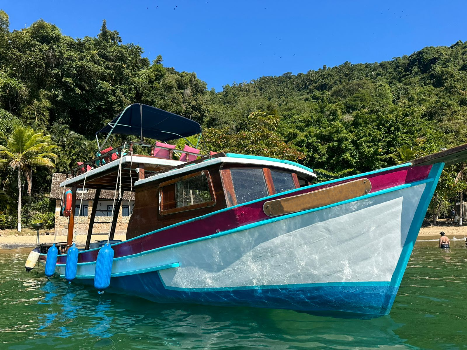 BARCO PRIVATIVO PARATY (5 pessoas)
